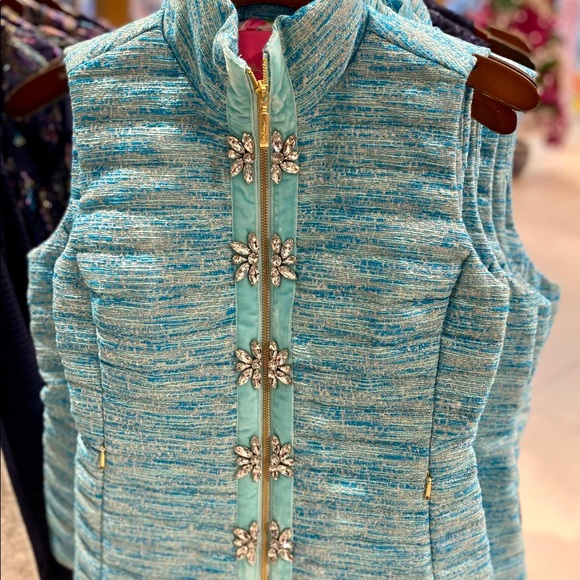 Lilly Pulitzer Noella Puffer Vest! - Picture 4 of 4